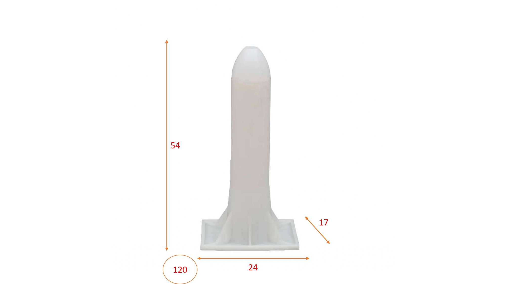 TUBO PER INSACCATI ARROSTI DA 120